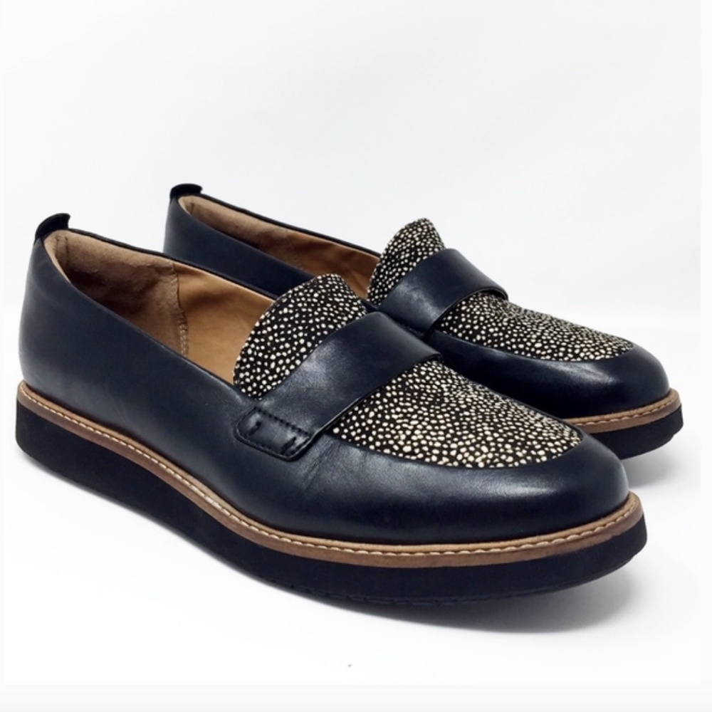 Clarks Artisan Glick Avalee Loafers Calf Hair